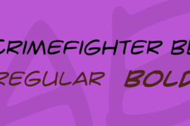 CrimeFighter BB Font Family
