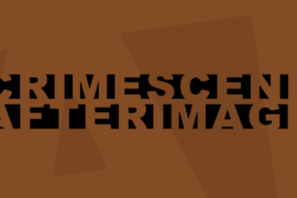 Crimescene Afterimage Font