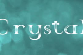 Crystal Font