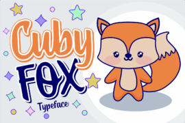 Cuby Fox Font