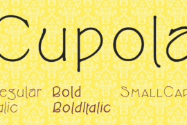 Cupola Font Family