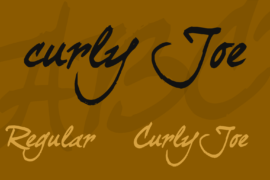 curly Joe Font Family