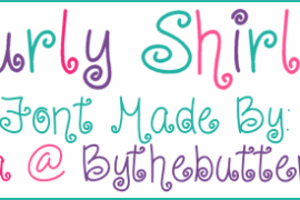 Curly Shirley Font