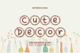 Cute Decor Demo Font