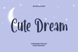 Cute Dream Demo Font