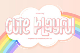 Cute Playful Demo Font