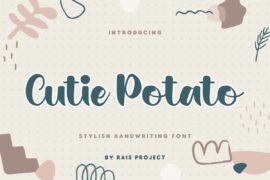 Cutie Potato Demo Font