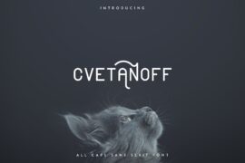 Cvetanoff Font