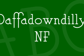 Daffadowndilly NF Font