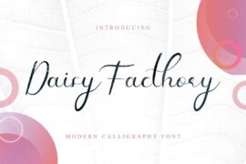 Daisy Facthory Demo Font