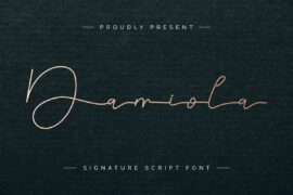 Damiola Demo Font