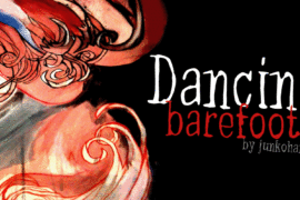 Dancing Barefoot Font