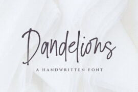 Dandelions_PERSONAL_USE_ONLY Font