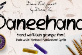 Daneehand Demo Font