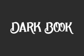 Dark Book Demo Font Family