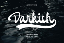 Darkish Demo Font