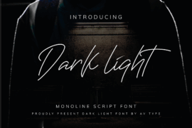 Darklight Font