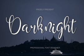Darknight Font