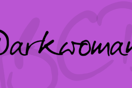 Darkwoman Font