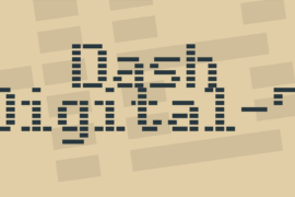 Dash Digital-7 Font