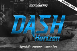 Dash Horizon Font
