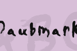Daubmark Font