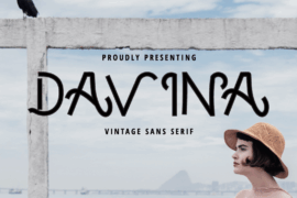DAVINA – VINTAGE FONT Font