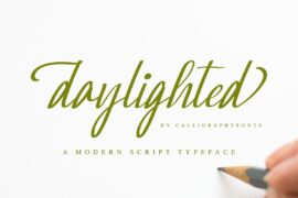 Daylighted Demo Font