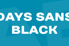Days Sans Black Font