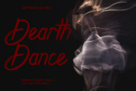 Dearth Dance Demo Font