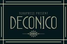 DECONICO Font