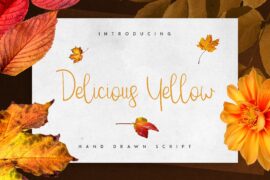 Delicious Yellow Font