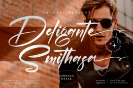 Deligante Smithasa Font Family