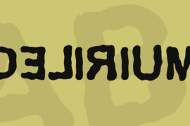 Delirium Font