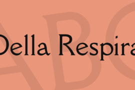 Della Respira Font
