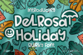 Delrosa Holiday Font Family
