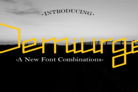 Demiurge Font