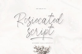 Demo Rosiecated Font
