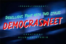 Democrasweet oo Demo Font Family