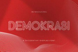 DEMOKRASI Font