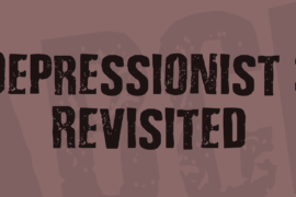 Depressionist 3 Revisited Font