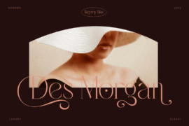 Des Morgan Font