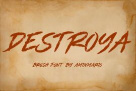 DESTROYA Font