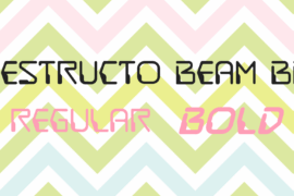 Destructo Beam BB Font Family