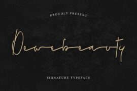 Dewebeauty Demo Font