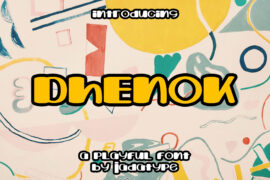 Dhenok Font Family