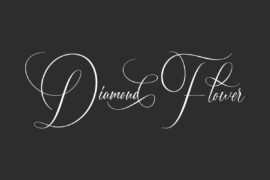 Diamond Flower Demo Font