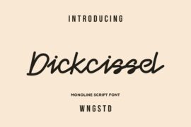 Dickcissel Font