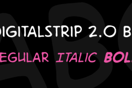 DigitalStrip 2.0 BB Font Family
