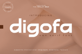 Digofa Font Family